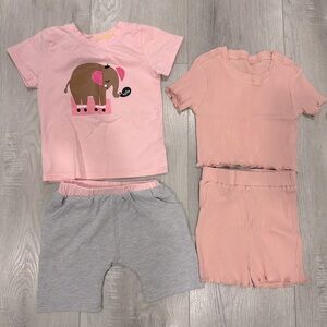 Cotton shirt and shorts set bundle